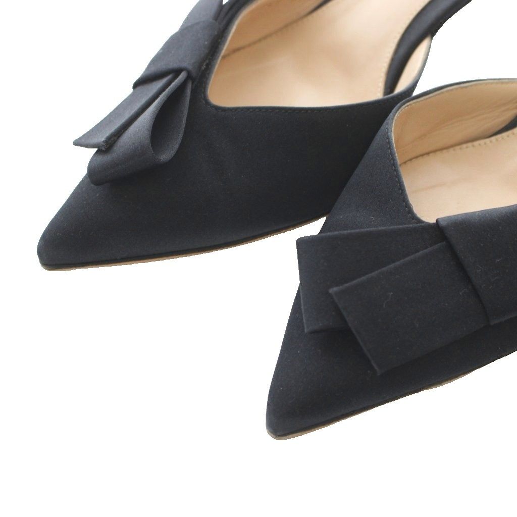 ジャンヴィトロッシ Gianvito Rossi KYOTO MULE ミュール 37 24cm 黒