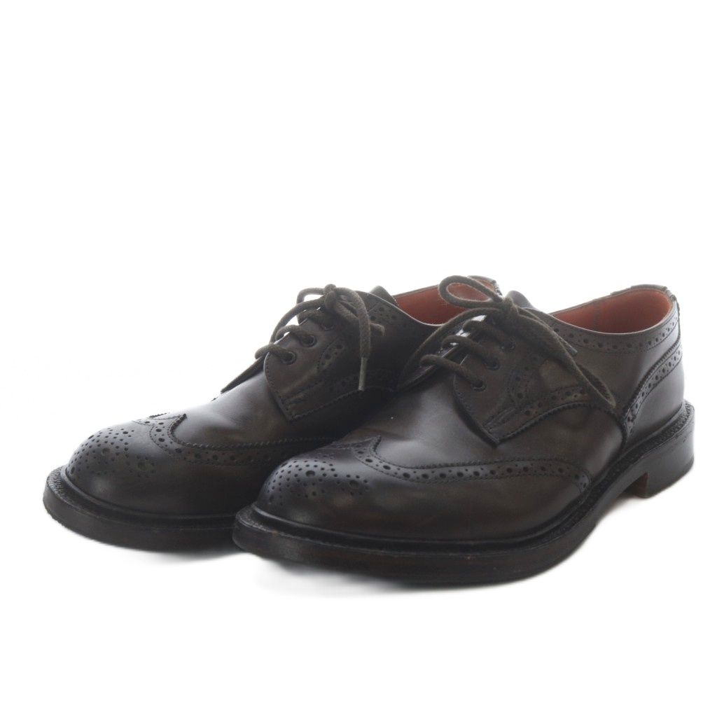 トリッカーズ TRICKER'S ANNE ウィングチップカントリーシューズ レザー 6.5 ダークブラウン L5679 /YO3 15,466円