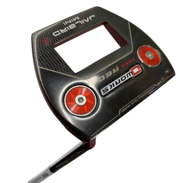 【中古】 オデッセイ O WORKS RED JAILBIRD MINI 34インチ パター PT スチール (フレックスその他) メンズ 男性用 右利き 右用 Cランク ゴルフクラブ 11,397円