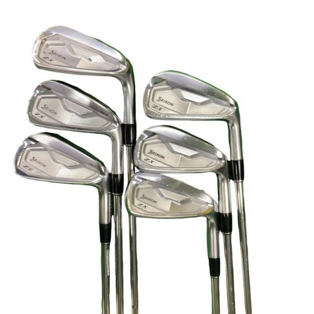 【中古】 ダンロップ SRIXON ZX7 Mk II 6S アイアンセット IR Dynamic Gold D.S.T (フレックスS) メンズ 男性用 右利き 右用 Cランク ゴルフクラブ