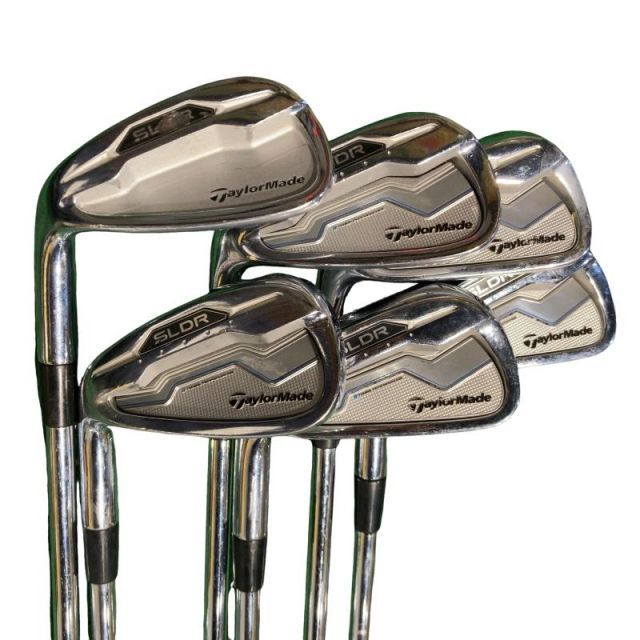 中古】 テーラーメイド SLDR 6S レフティ アイアンセット IR NS PRO