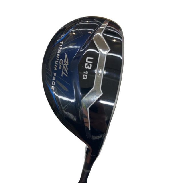 【中古】 つるや AXEL GF U3 ユーティリティ UT GF VANQUISH(ユーティリティ) (フレックスS) メンズ 男性用 右利き 右用 Cランク ゴルフクラブ