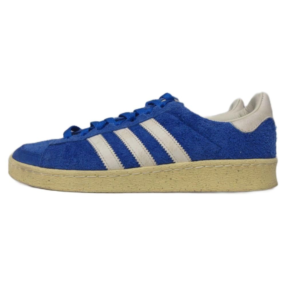 アディダス adidas JABBAR LO ATMOS ジャバーロー アトモス スニーカー ヴィンテージ加工 US9 青 ブルーIH3362