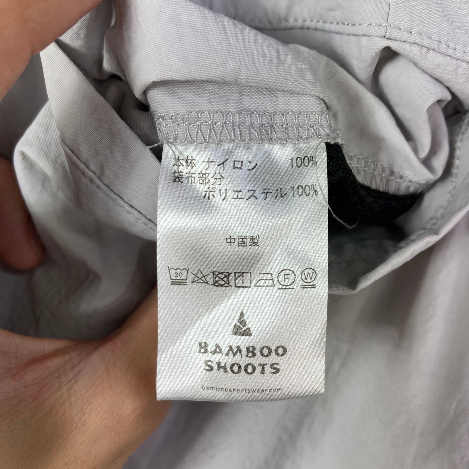 📦️Men's M グレー系 Bamboo Shoots ( バンブーシュート ) マウンテン