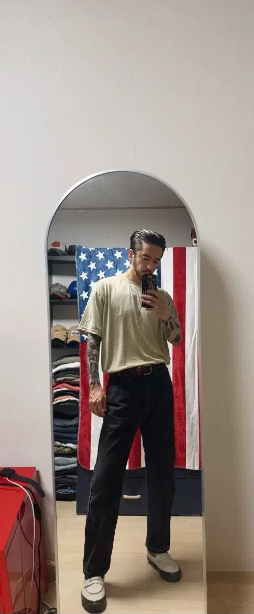 リーバイス 505 ヴィンテージ ブラック デニム パンツ 00s LEVI'S 32