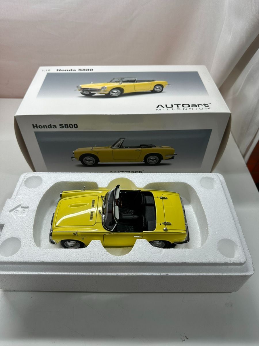 ☆ AUTOart MILLENNIUM 1/18スケール Honda S800 長期保管品 - メルカリ