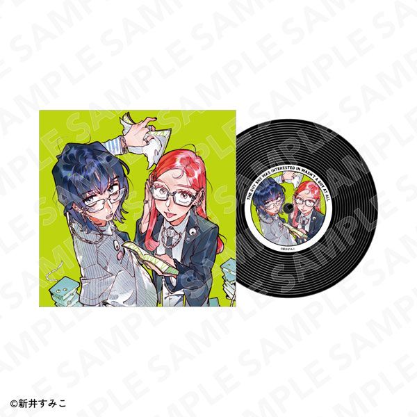 気になってる人が男じゃなかった レコード風コースター A 新品 未開封