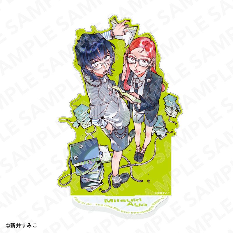 なかがわ寛奈 アクリル 「仮面と鬱憤」 気になってる人が男じゃなかった アクリルスタンド A 新品 未開封品