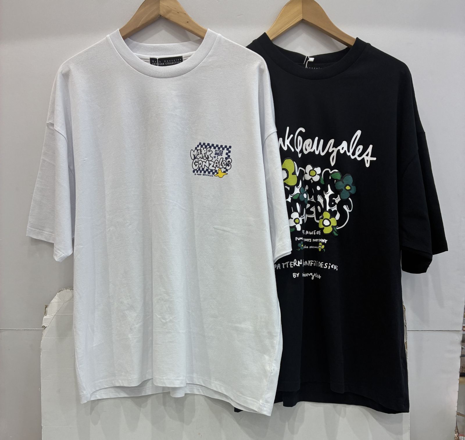 未使用 MARK GONZALES 半袖Tシャツ Lサイズ 2枚セット マーク