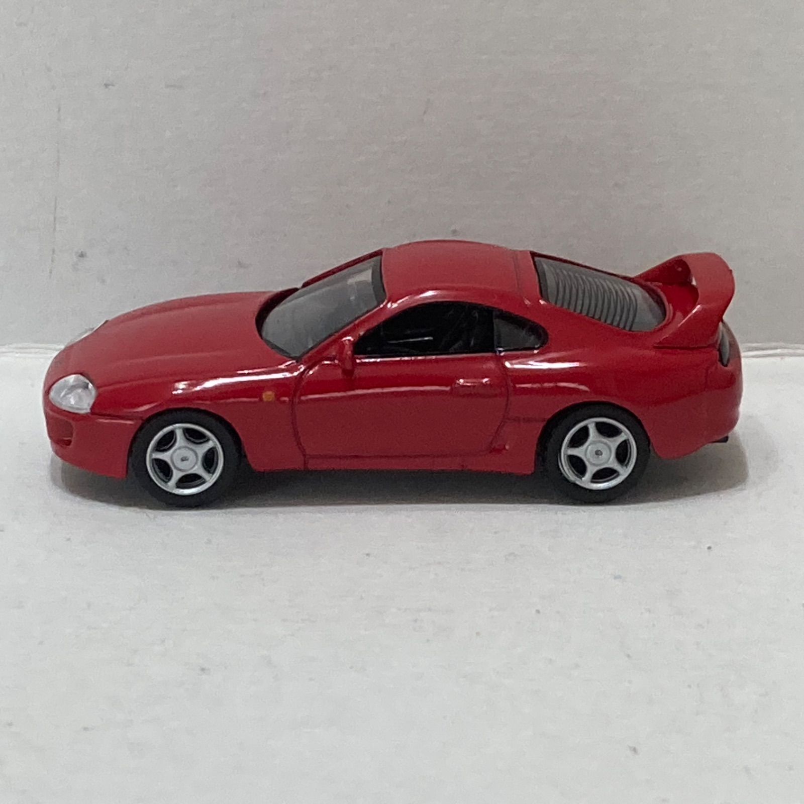 リアルX】トヨタ スープラ (JZA80・レッド) ／ ルース品(台座付き) 未