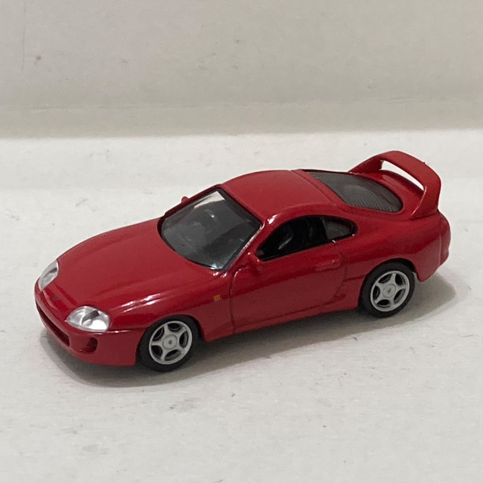 リアルX】トヨタ スープラ (JZA80・レッド) ／ ルース品(台座付き) 未