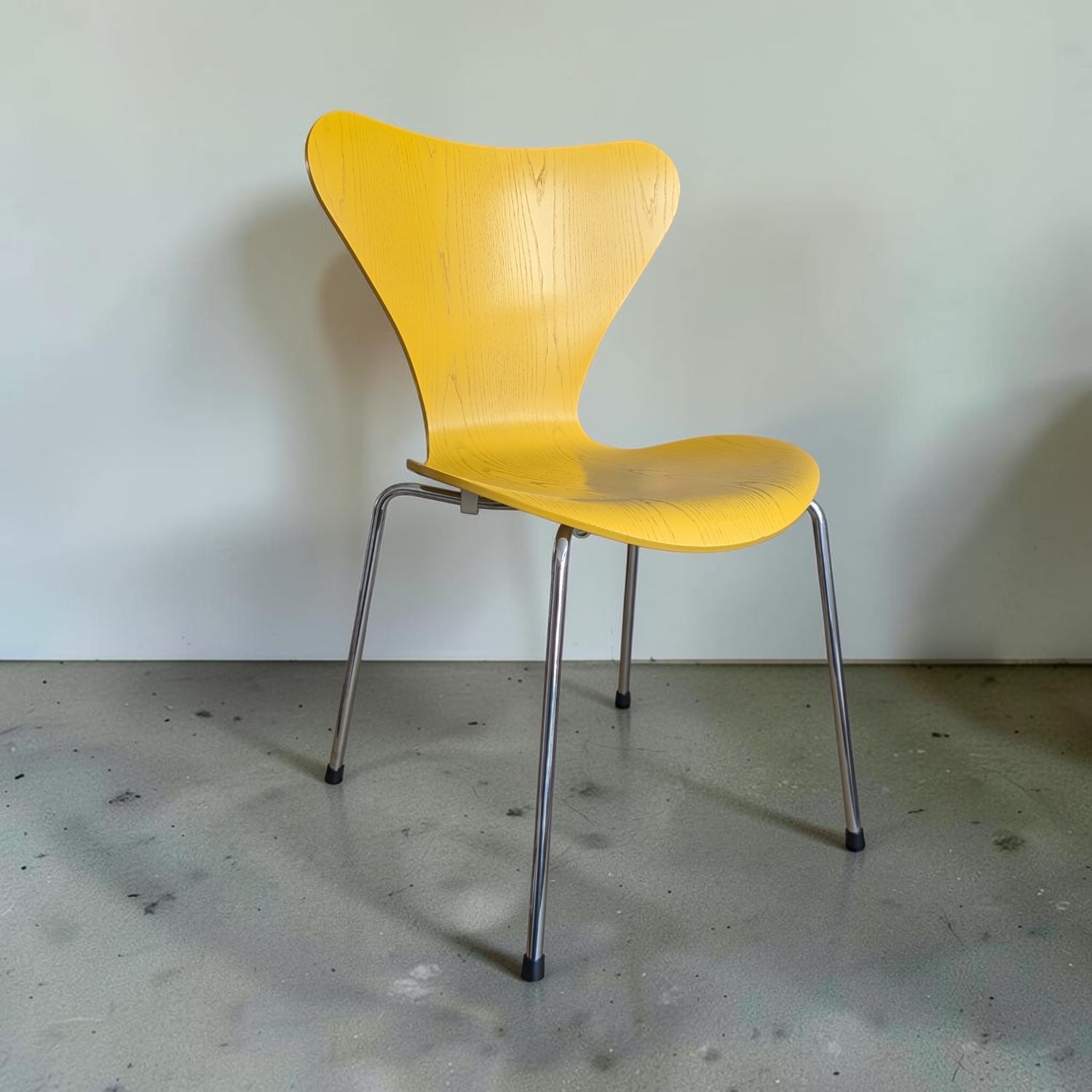 Fritz Hansen セブンチェア/イエロー（カラードアッシュ仕上げ）/日本