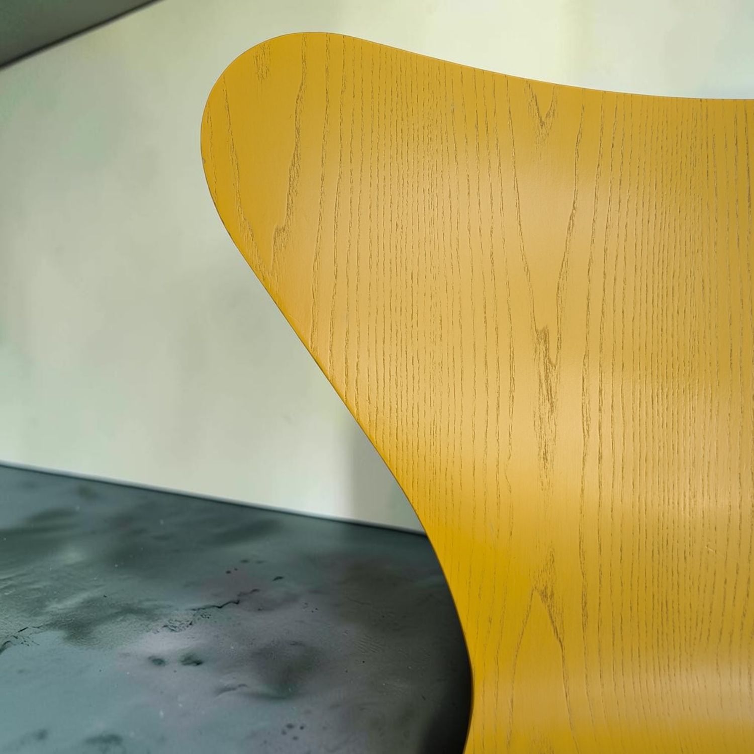 Fritz Hansen セブンチェア/イエロー（カラードアッシュ仕上げ）/日本