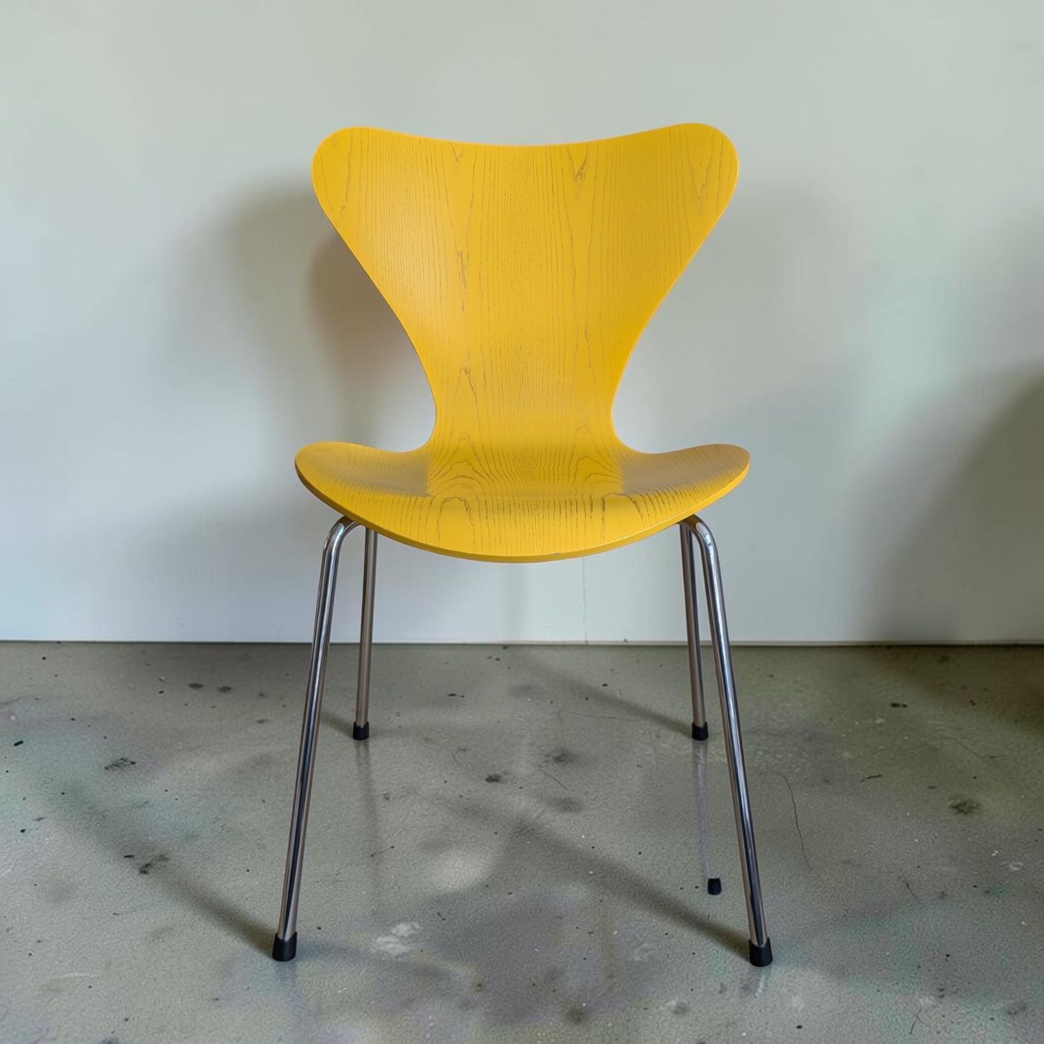 Fritz Hansen セブンチェア/イエロー（カラードアッシュ仕上げ）/日本