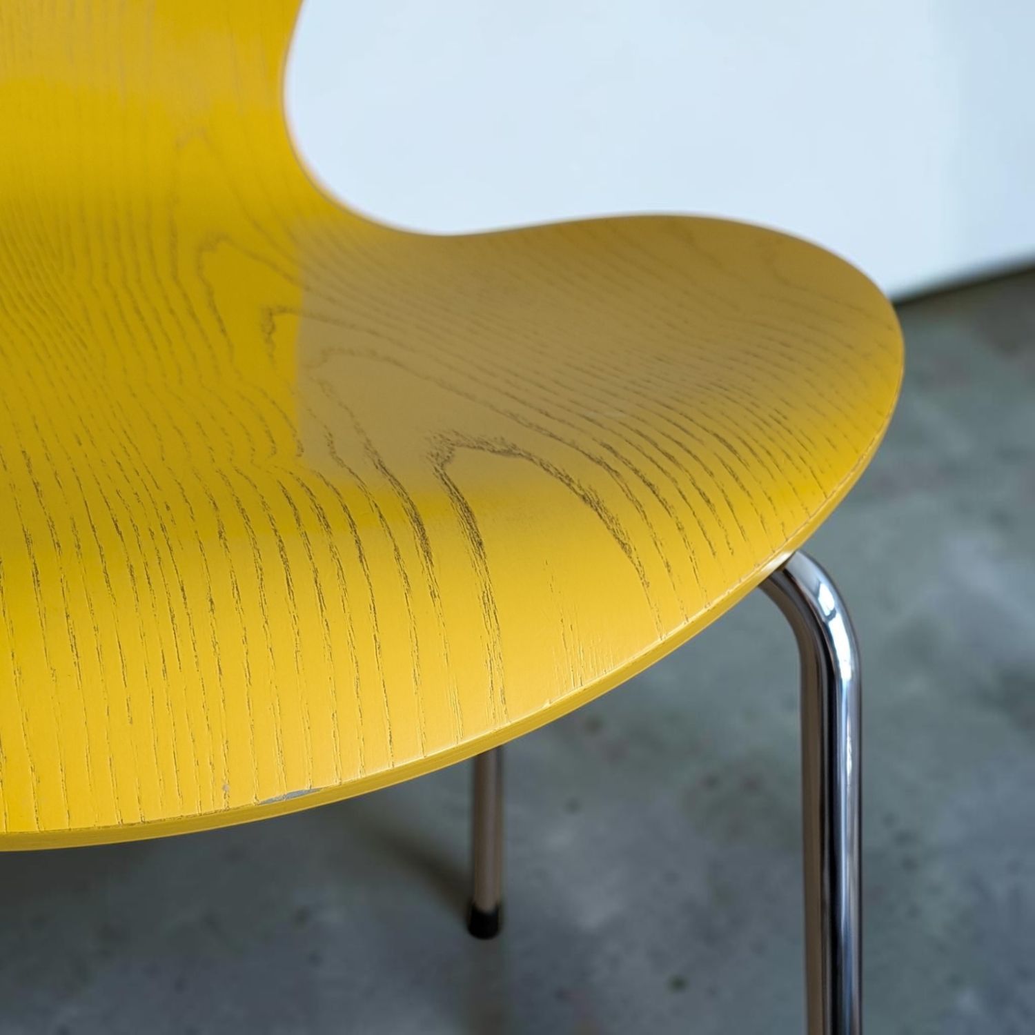 Fritz Hansen セブンチェア/イエロー（カラードアッシュ仕上げ）/日本