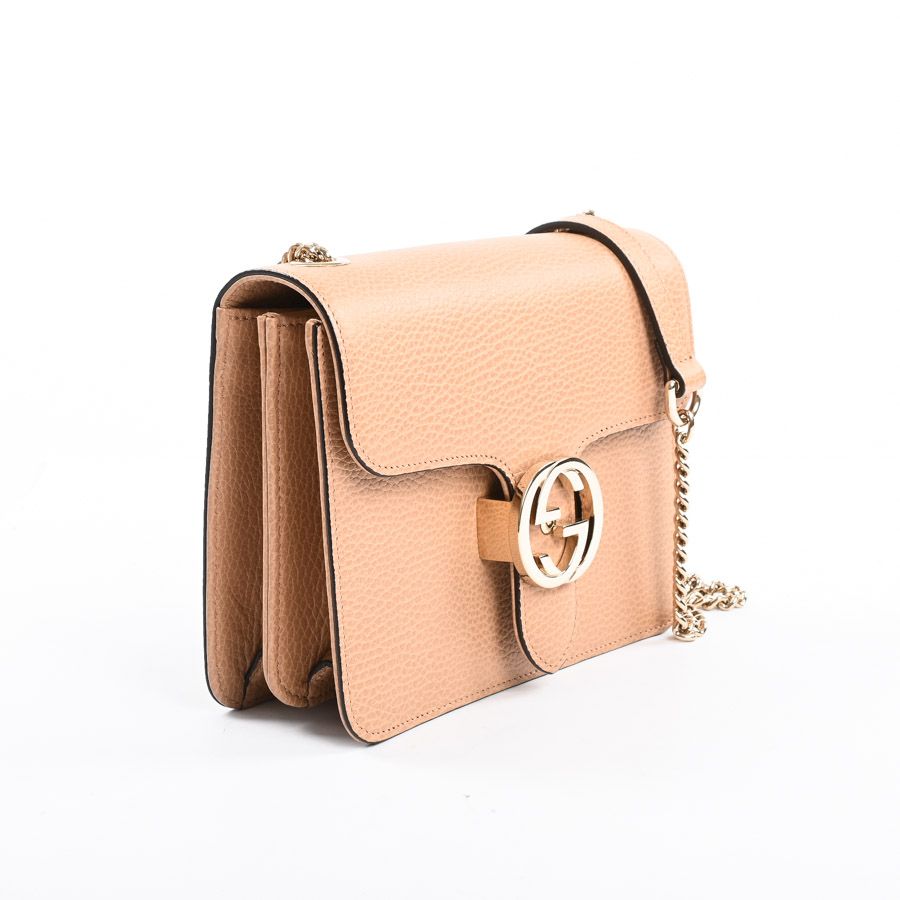 GUCCI グッチ ショルダーバッグ インターロッキングGチェーン