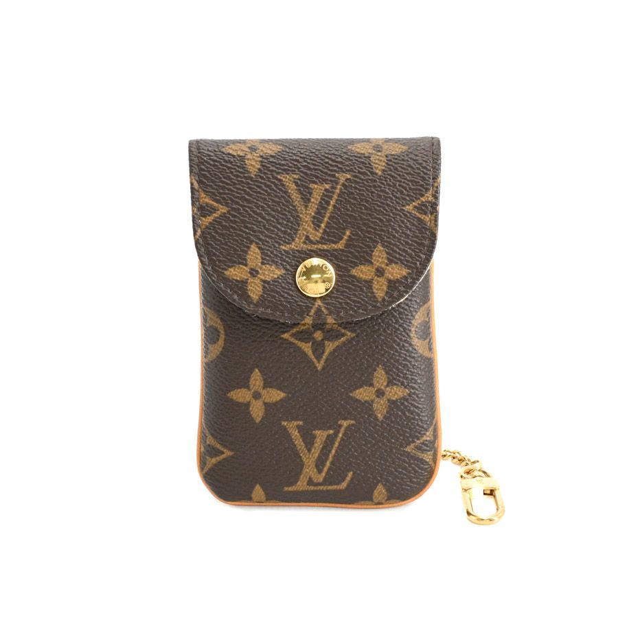 ルイ・ヴィトン　エテュイテレフォンヌMM 携帯ケース　ポーチ　チャーム付き LOUIS VUITTON ルイヴィトン ケース エテュイテレフォンヌMM M66546