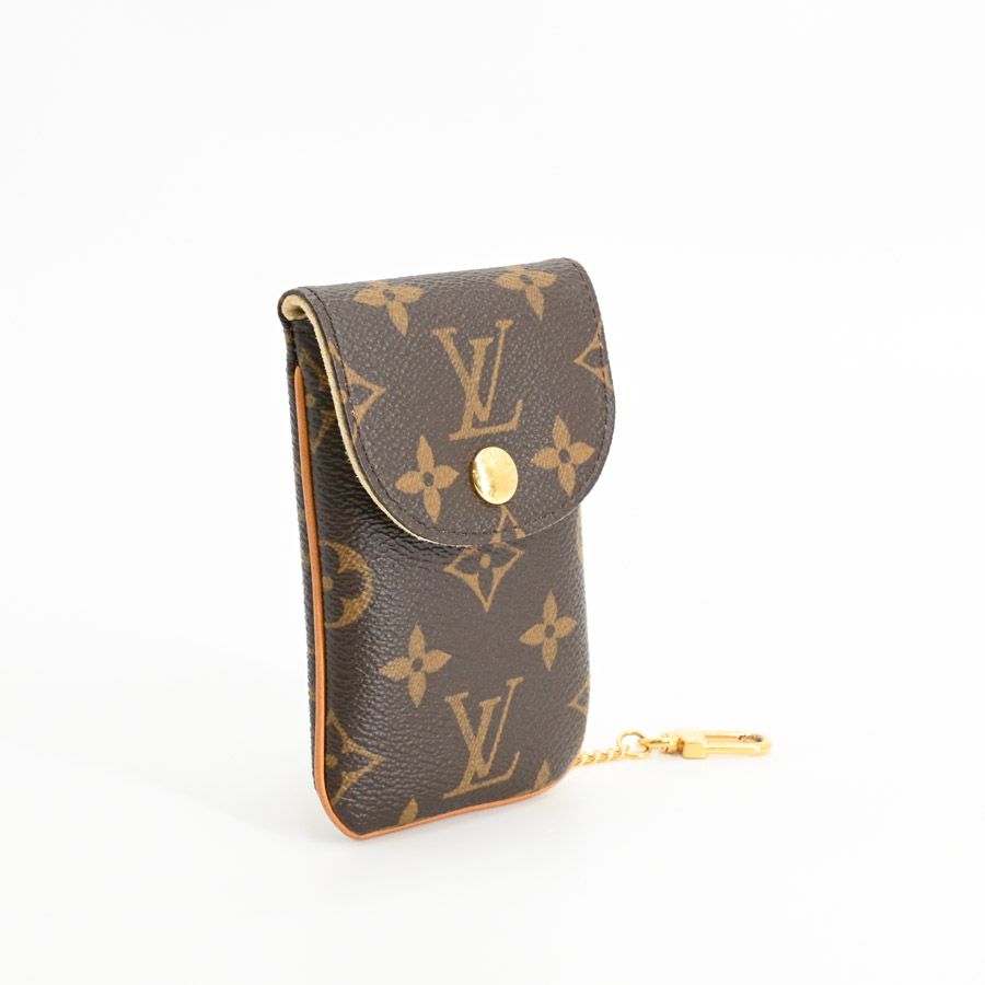 ルイ・ヴィトン　エテュイテレフォンヌMM 携帯ケース　ポーチ　チャーム付き LOUIS VUITTON ルイヴィトン ケース エテュイテレフォンヌMM M66546