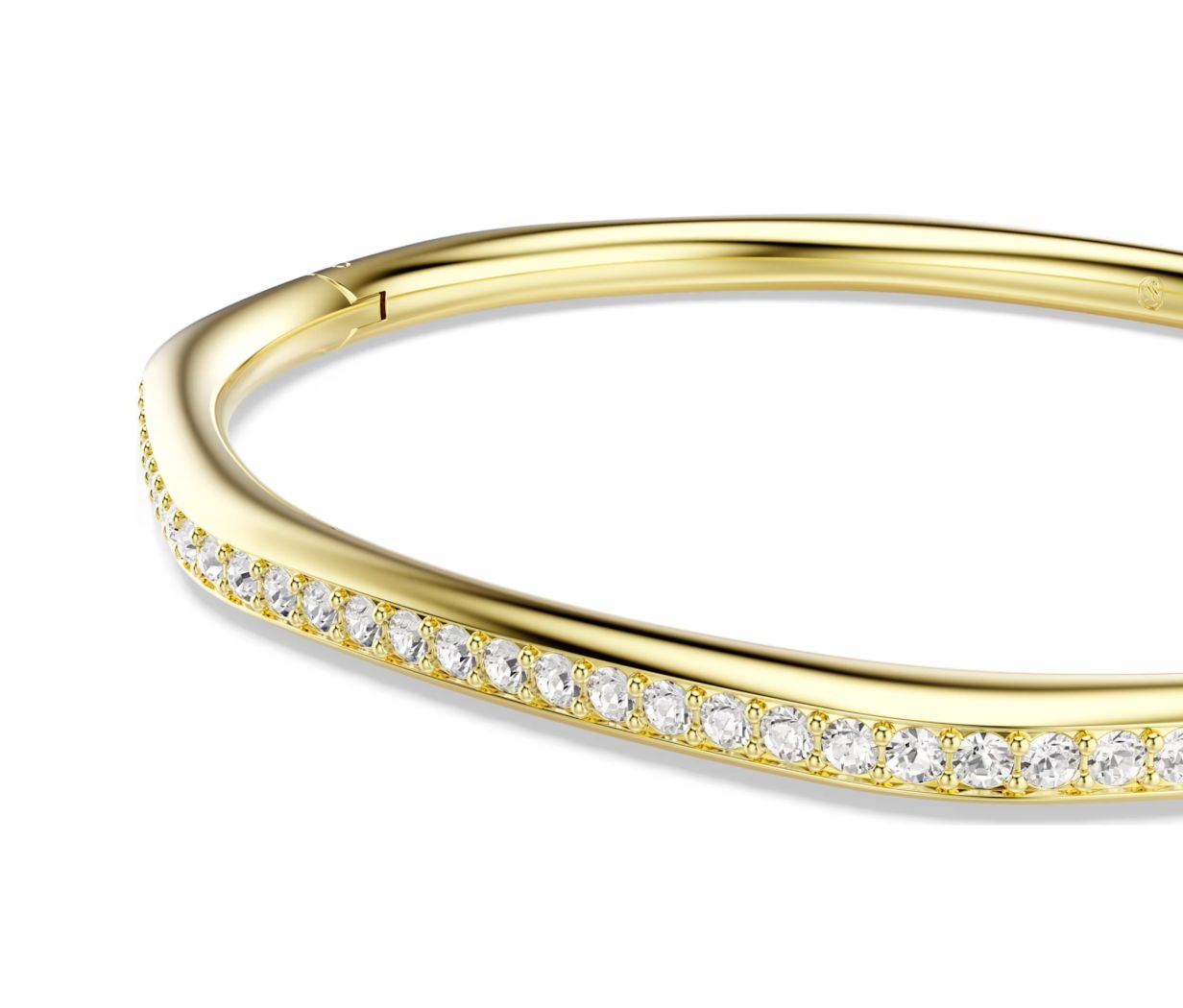ほぼ新品スワロフスキーSwarovski Dextera Octagonバングル - メルカリ