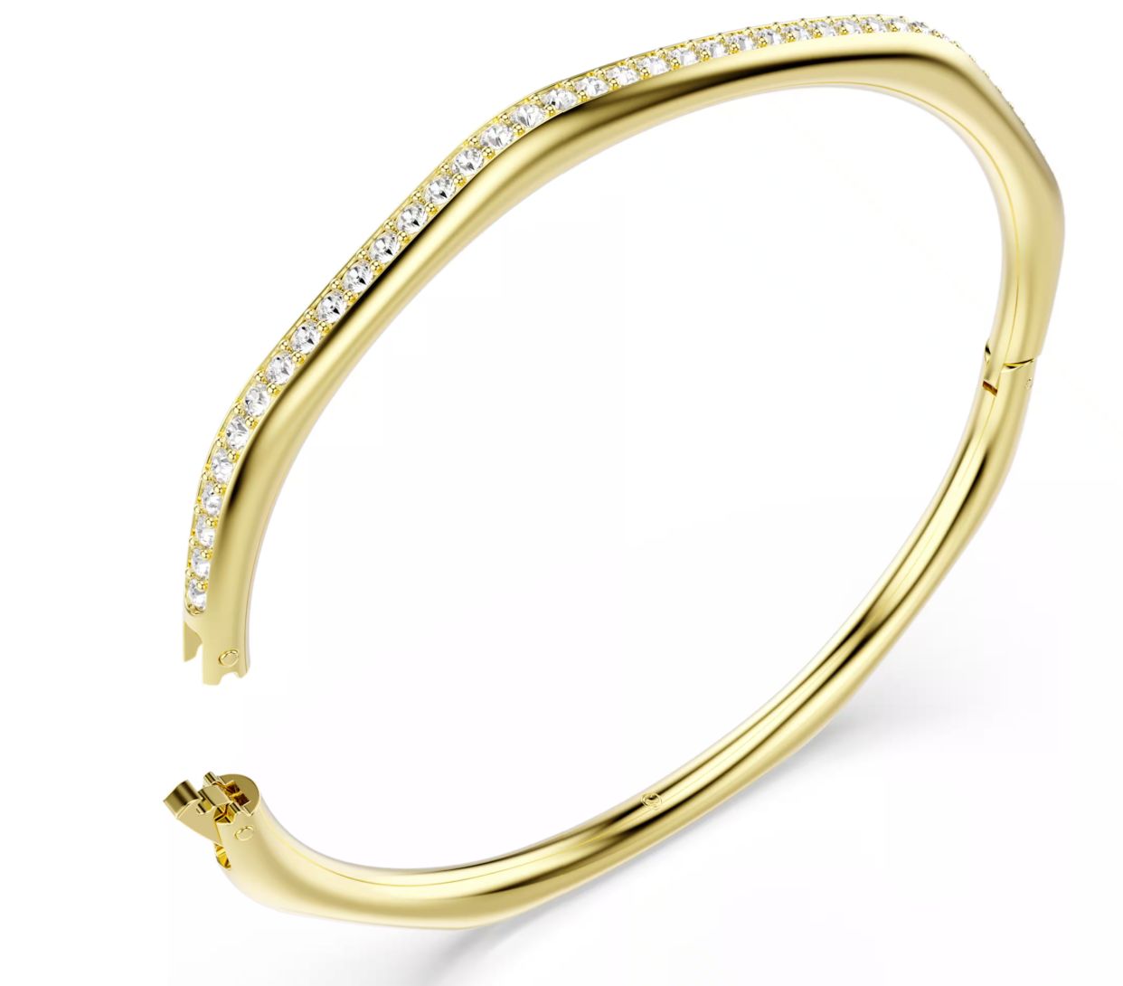 ほぼ新品スワロフスキーSwarovski Dextera Octagonバングル - メルカリ