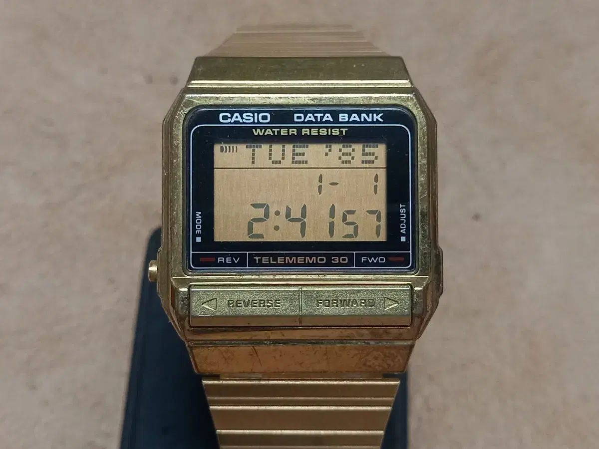 カシオ データーバンク テルメモ30 GOLD 腕時計