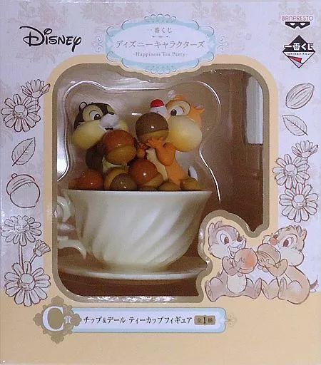 中古】フィギュア チップ＆デール 「一番くじ ディズニー