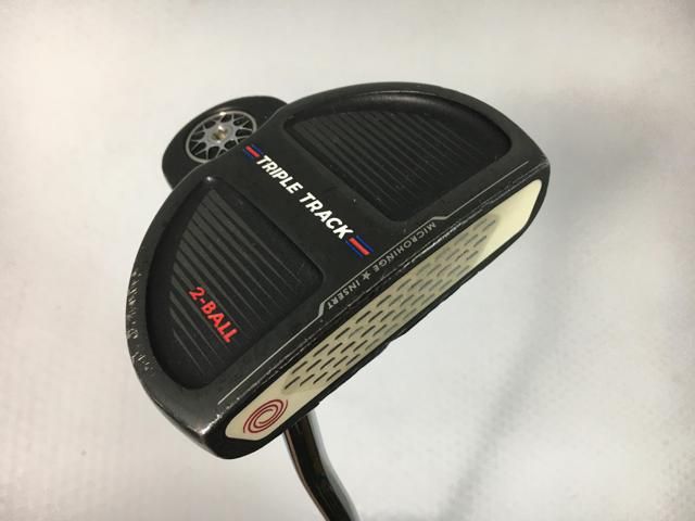 返品OK 【中古ゴルフクラブ】オデッセイ TRIPLE TRACK (トリプルトラック) 2-Ball パター 2020 オリジナルスチール パター