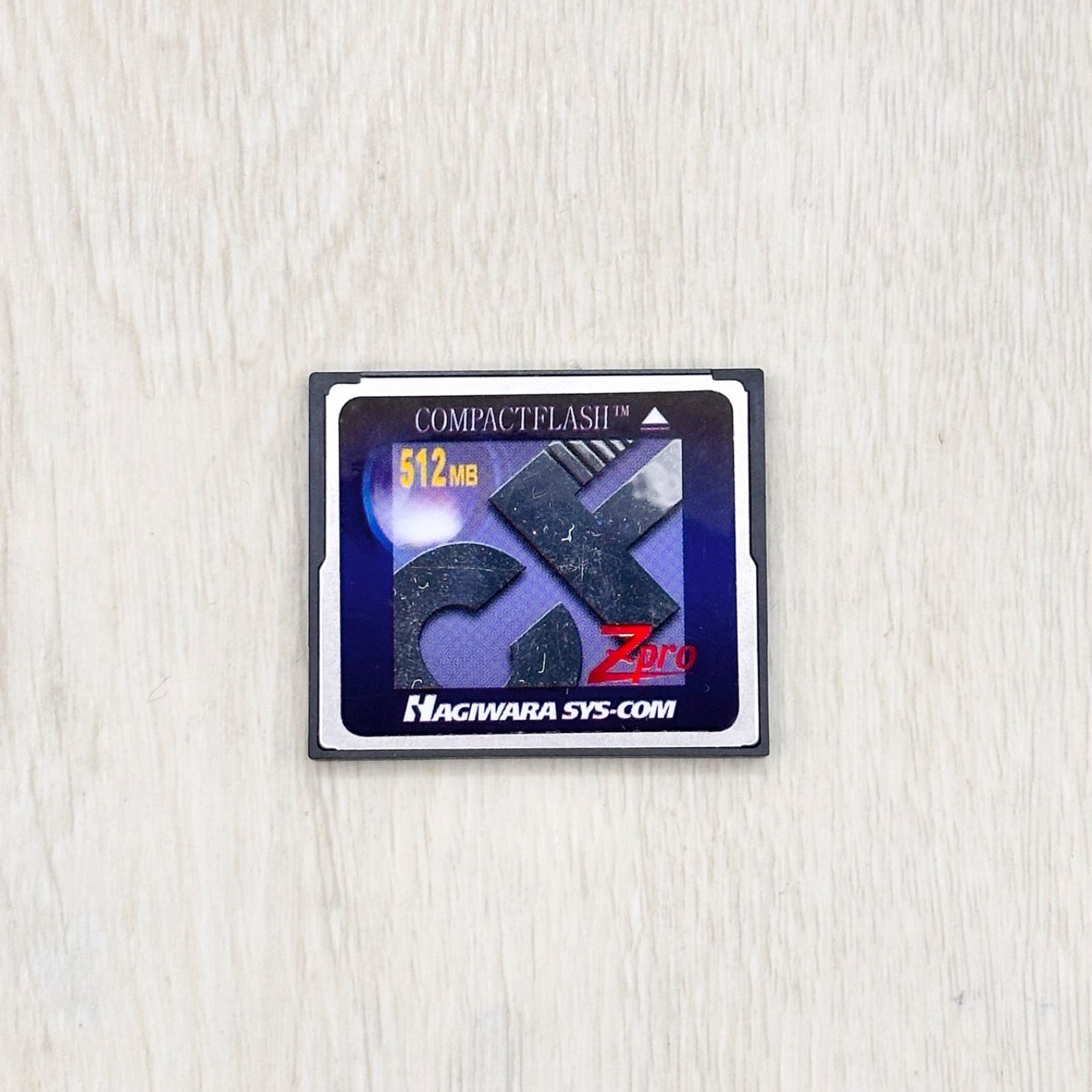 Hagiwara SYS-COM Zpro 512MB CompactFlash CFカード ハギワラシスコム
