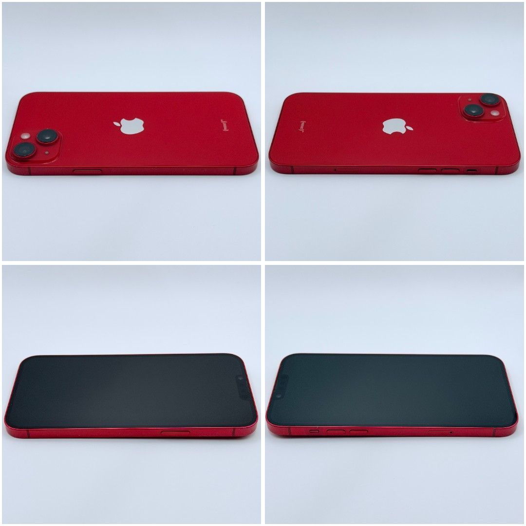 新品バッテリー交換済】iPhone 14 Plus 256GB レッド SIMフリー