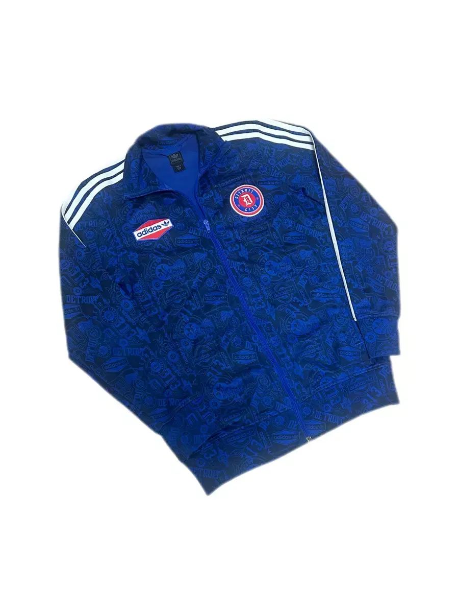 00s adidas ブルー デトロイトシティ トラックジャージ