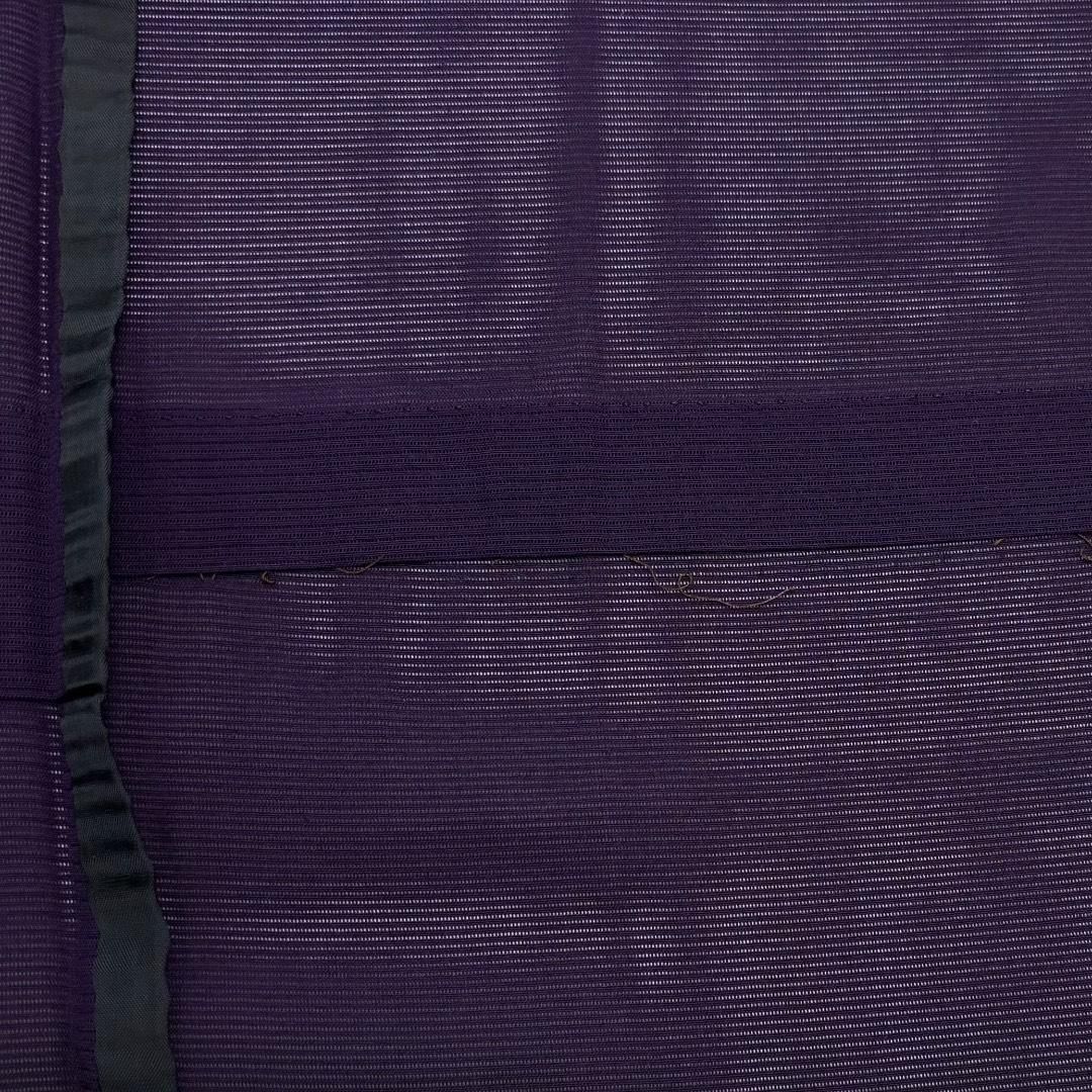 夏着物 付下げ 絽 美しい花模様 紫褐色 K-6090 - メルカリ