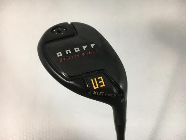 返品OK 【中古ゴルフクラブ】ダイワ(グローブライド) ONOFF ユーティリティ ウィングス 黒(KURO) 2024 CBT 624I U3