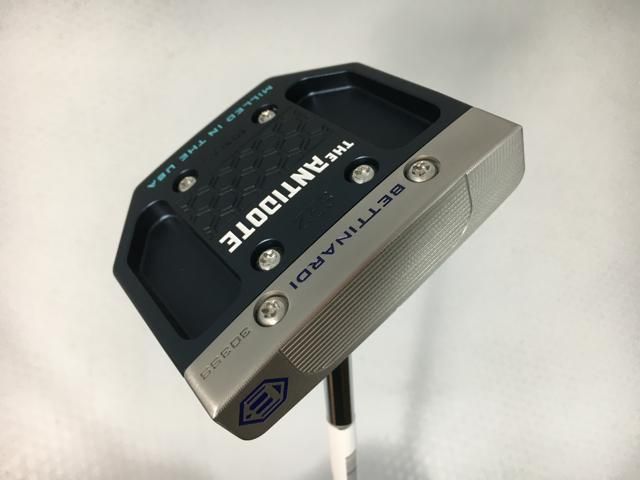 返品OK 【中古ゴルフクラブ】【超美品】RJベティナルディ ANTIDOTE SB2 パター 2025 オリジナルスチール パター