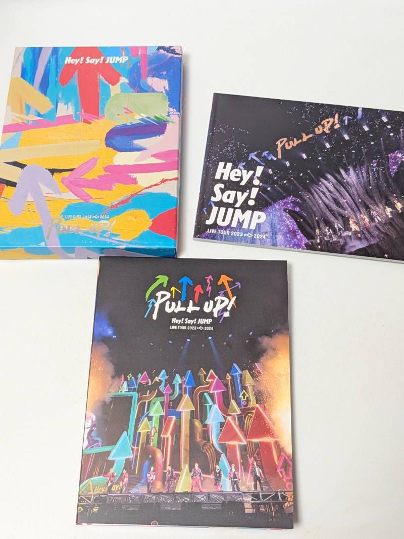 Hey! Say! JUMP LIVE TOUR 2023-2024 PULL UP! 初回限定盤 DVD - メルカリ