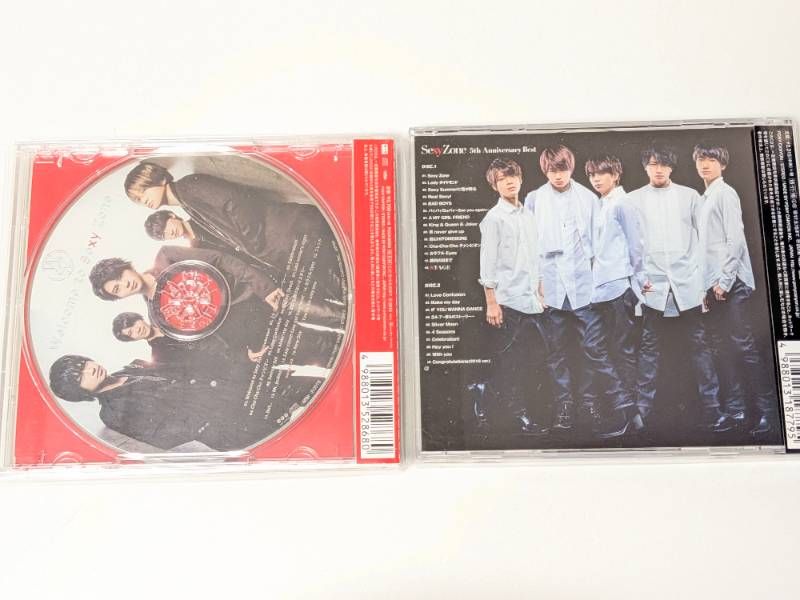 Sexy Zone(timelesz) アルバム 2点セット Welcome to Sexy Zone 通常盤