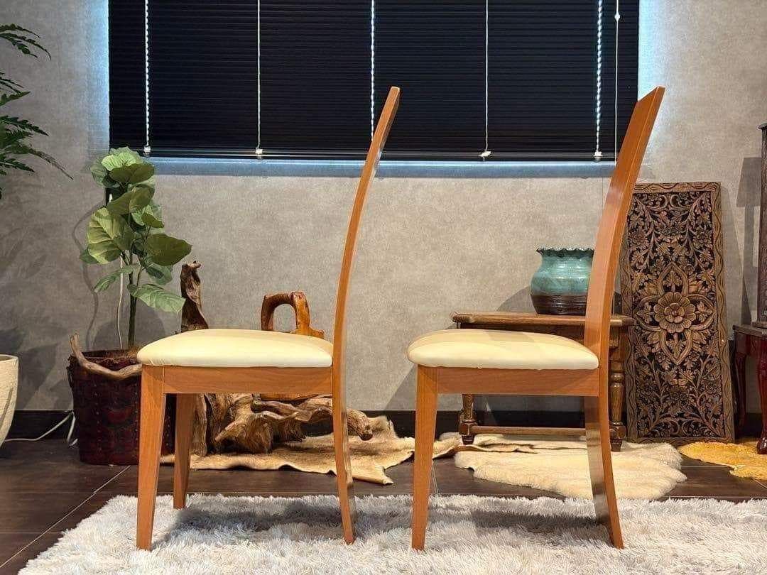 チェア 美品 シンプル モダン PAKSNWI ハイバックチェア 高級家具
