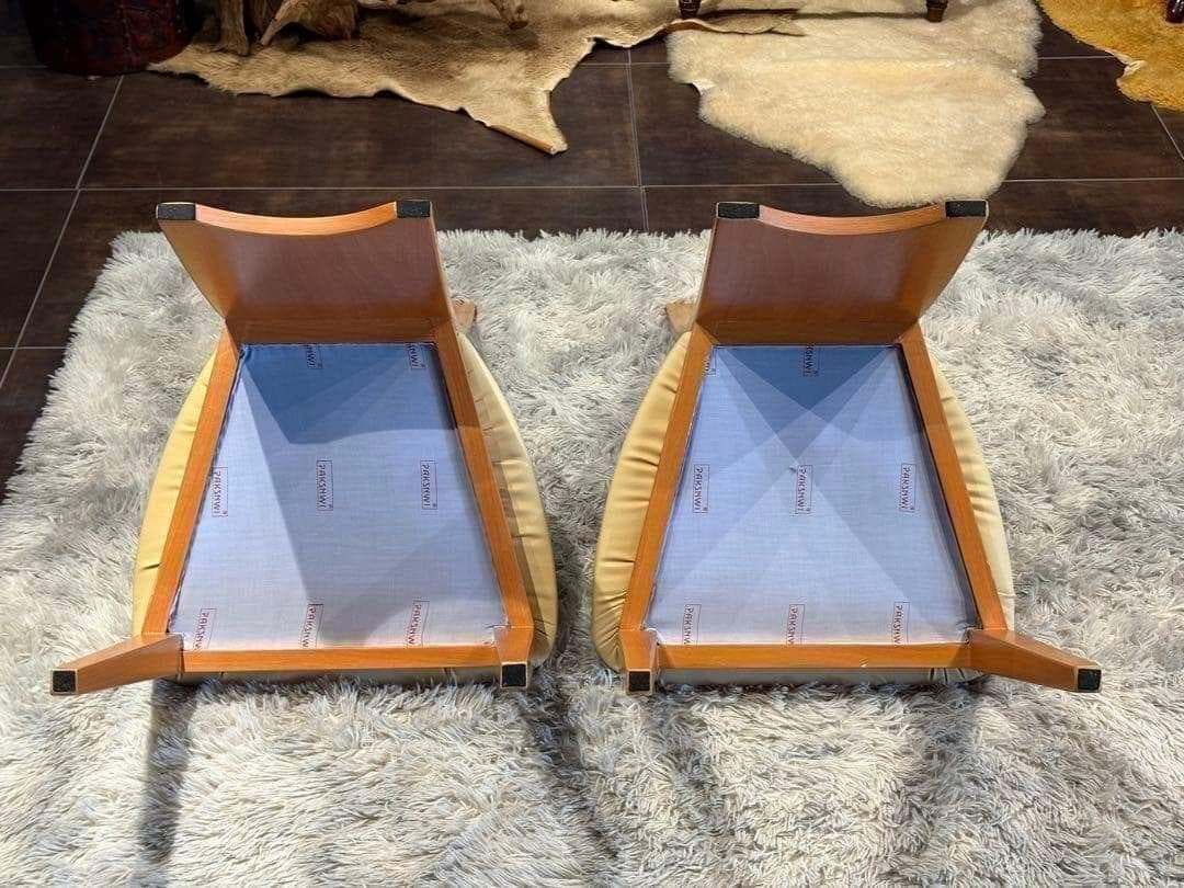 美品 高級家具 チェア シンプル モダン PAKSNWI ハイバックチェア YZ