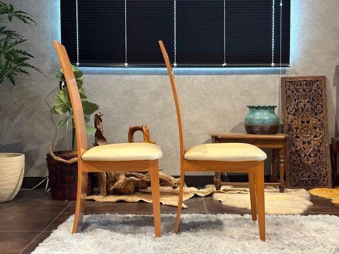 美品 高級家具 チェア シンプル モダン PAKSNWI ハイバックチェア YZ