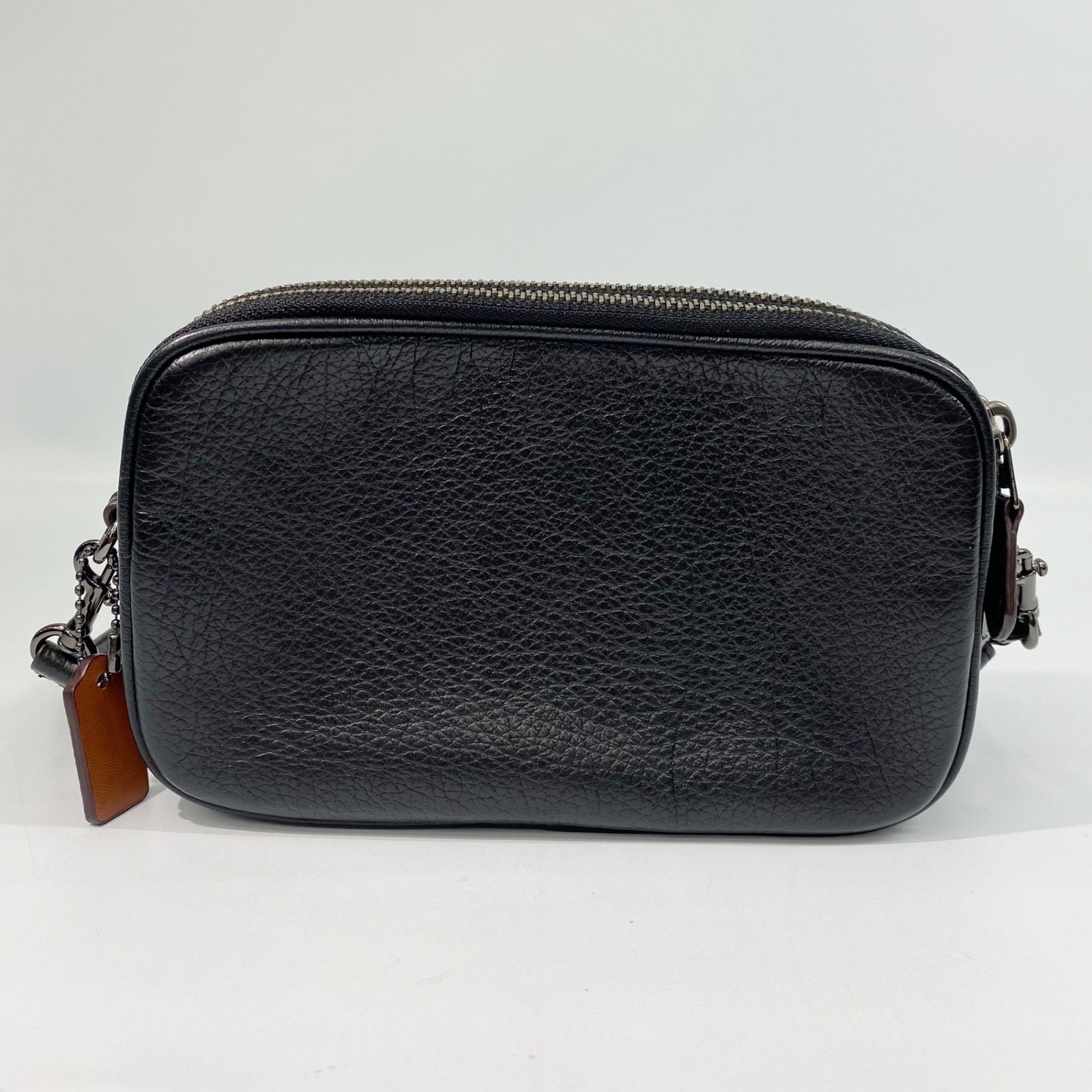 美品 COACH コーチ デニム パッチワーク 2way ショルダー バッグ