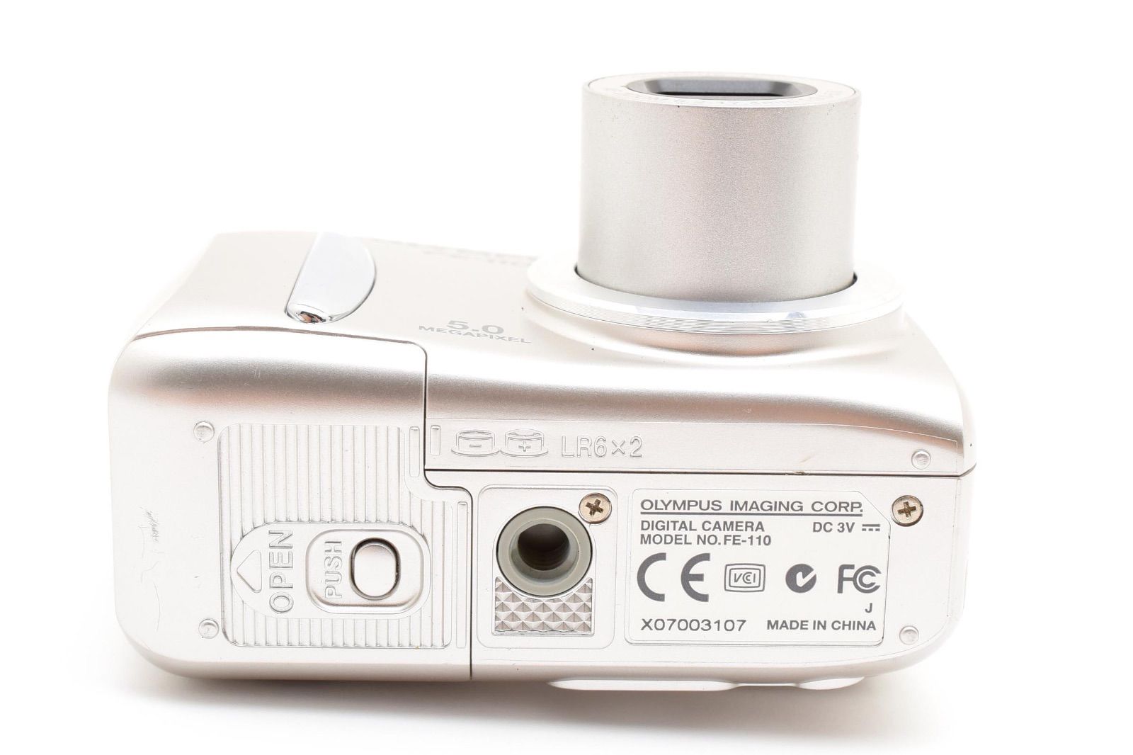 美品】 オリンパス OLYMPUS FE-110 コンパクトデジタルカメラ - メルカリ