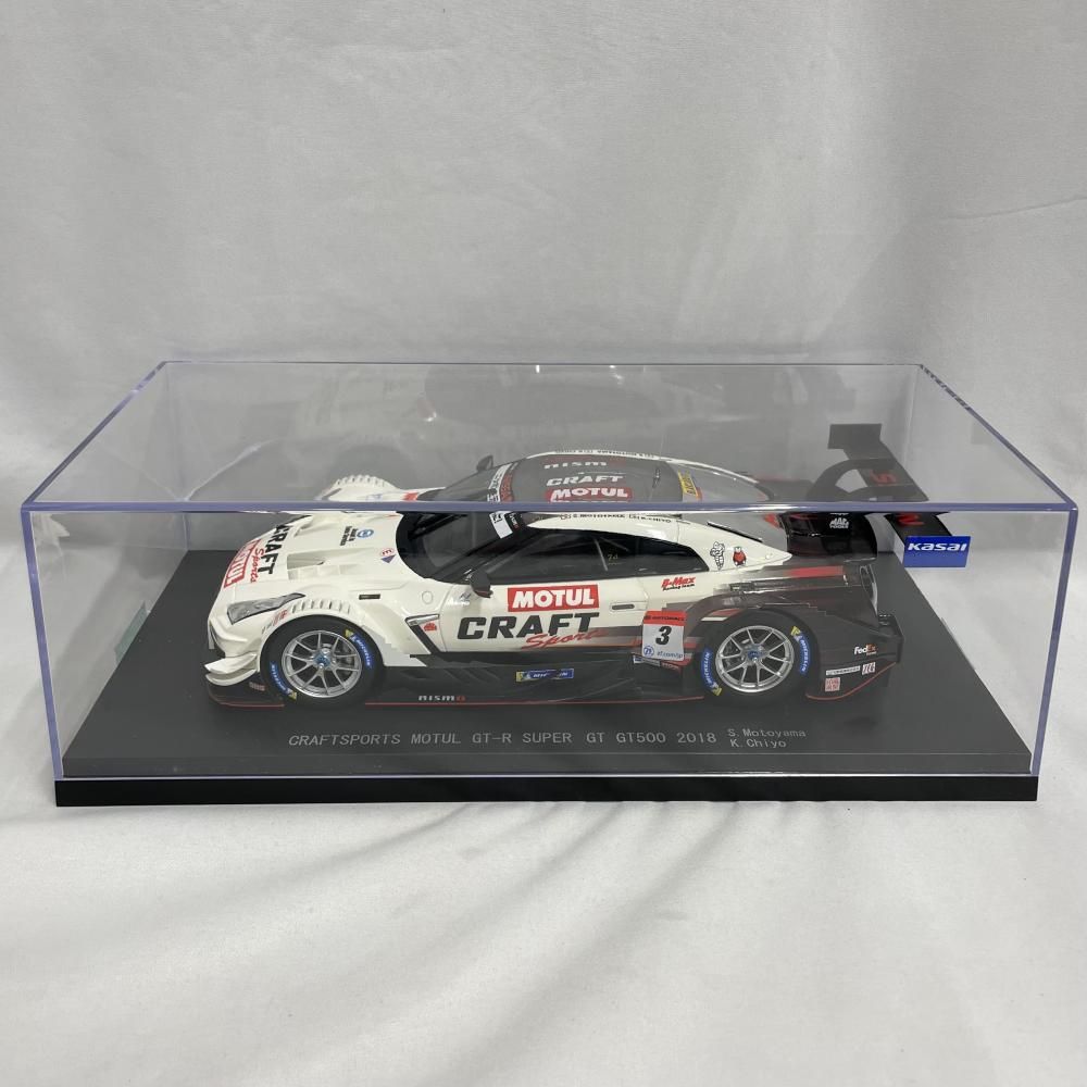 中古】1/18 ｴﾌﾞﾛ CRAFTSPORTS MOTUL GT-R SUPER GT GT500 2018 No.3[79