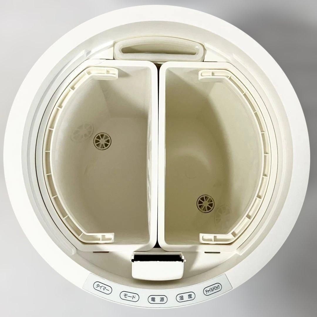 山善 加湿器 加熱式 スチーム式 KSF-M1001(W) ホワイト 和室20畳 洋室