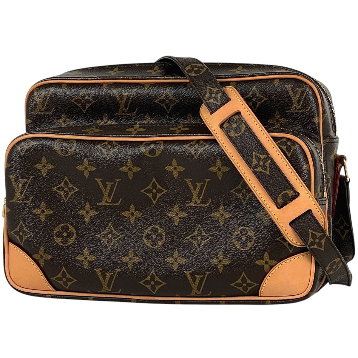 ルイ・ヴィトン Louis Vuitton ナイル ショルダーバッグ モノグラム ブラウン M45244 レディース 【中古】