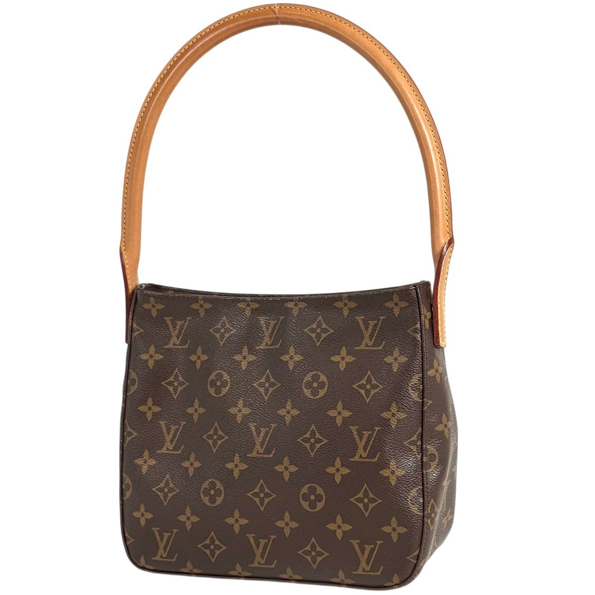 ルイ・ヴィトン Louis Vuitton ルーピングMM ショルダーバッグ モノグラム ブラウン M51146 レディース 【中古】 59,400円