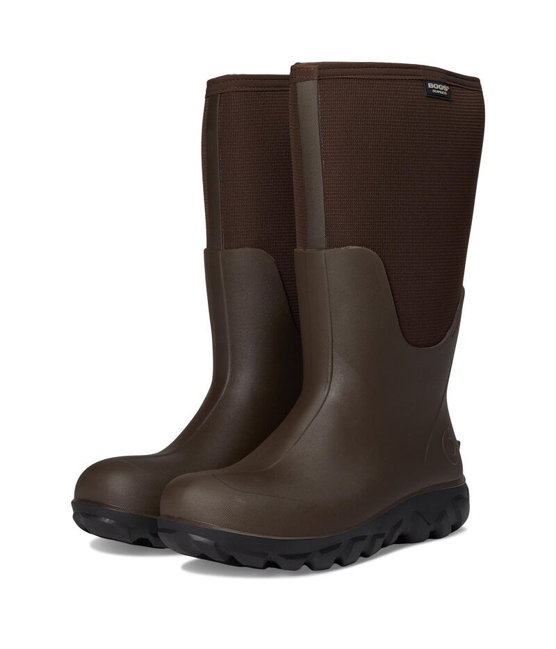 ボグス メンズ シューズ ブーツ・レインブーツ トール Bogs Classic Seamless Tall Brown ブラウン 31,720円