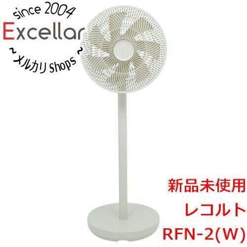 [bn:9] レコルト　コードレス サーキュレーション扇風機　RFN-2(W)　ナチュラルホワイト