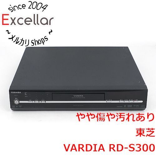 [bn:16] TOSHIBA　地上・BS・110度CSデジタルチューナー搭載ハイビジョンレコーダー VARDIA　RD-S300　300GB　本体いたみ