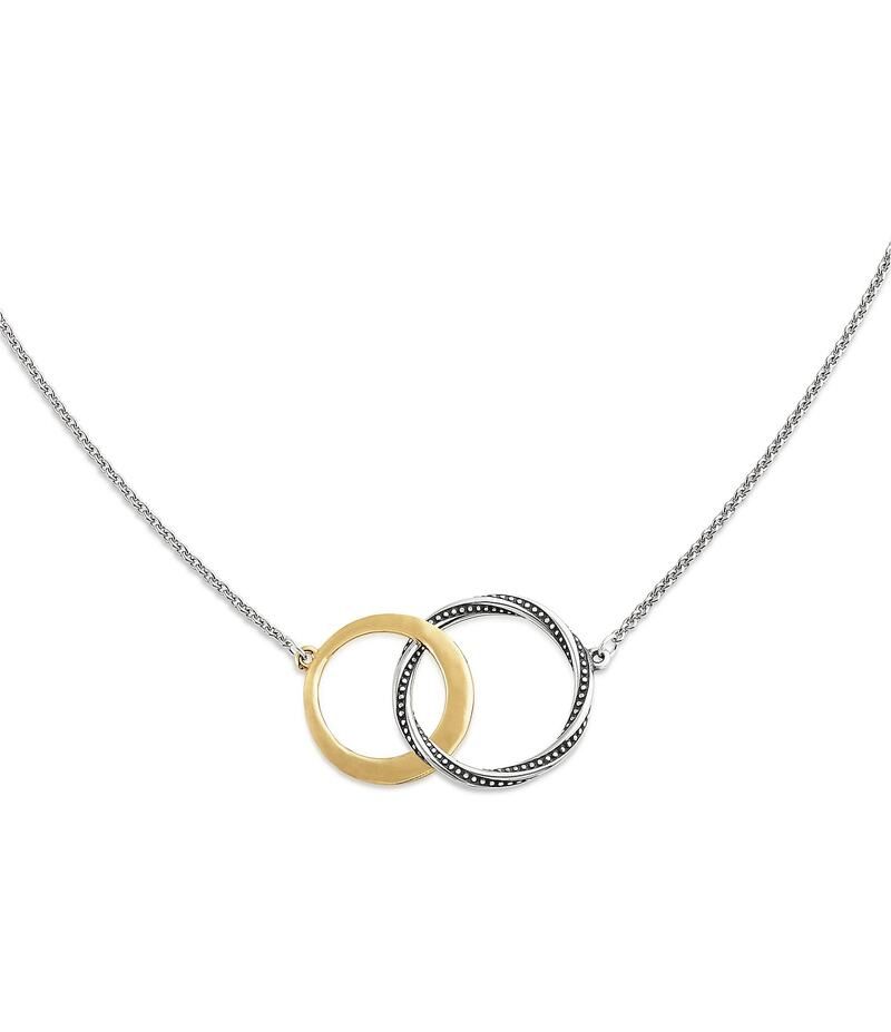 ジェームズ エイヴリー レディース アクセサリー ネックレス・チョーカー レース James Avery Connected Circles Necklace Sterling Silver14K G