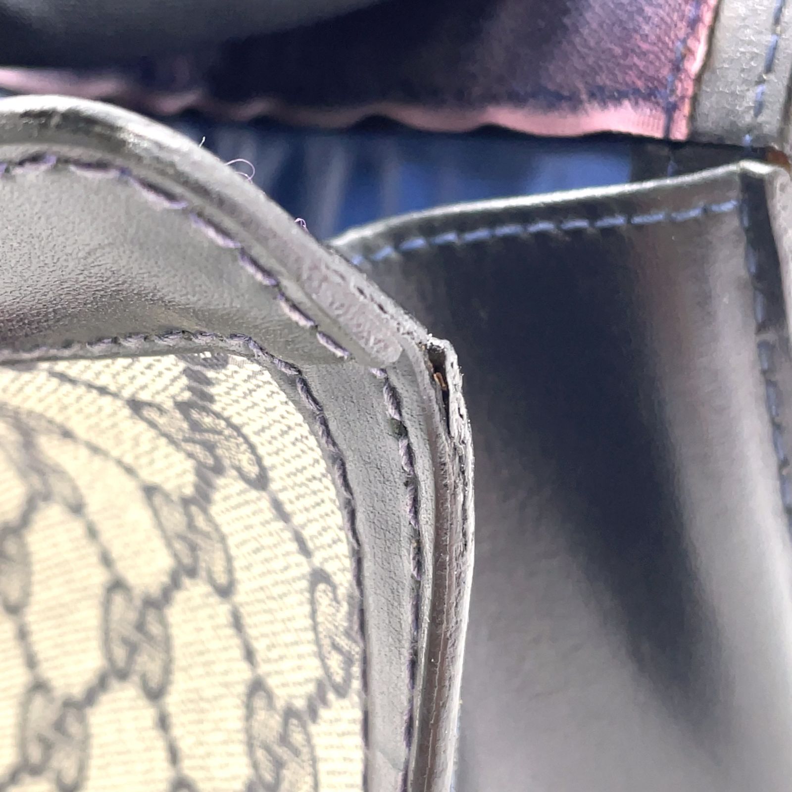 新着】GUCCI シェリーライン GGスプリーム オールドグッチ レザー、PVC