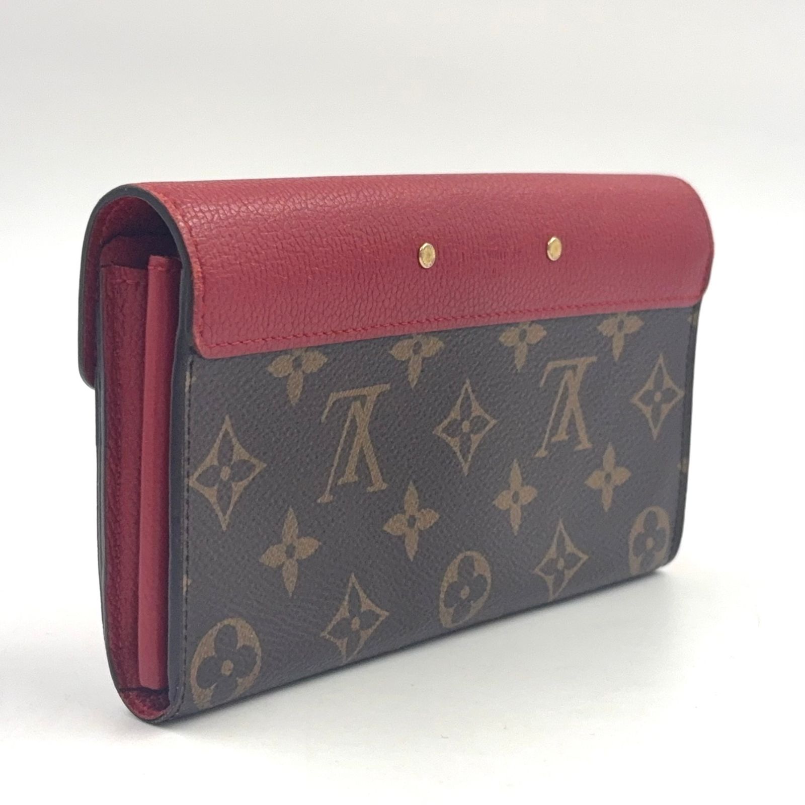 新着】LOUIS VUITTON ポルトフォイユ パラス モノグラム モノグラム